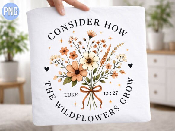 Consider How the Wildflowers Grow PNG: A Guide to High-Quality Digital Design