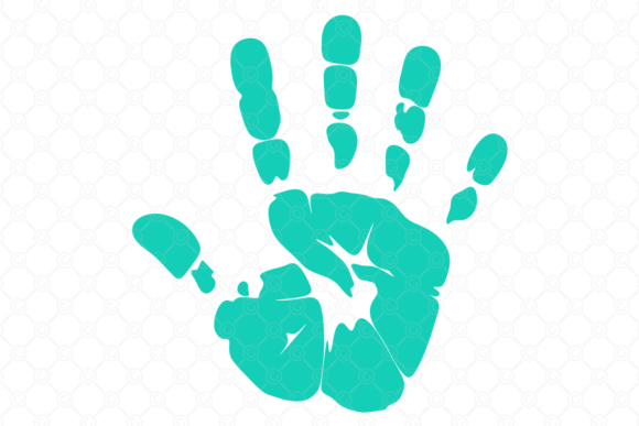 Handprint SVG, Hand Print SVG, PNG, 07: A Versatile Design for Modern Creatives