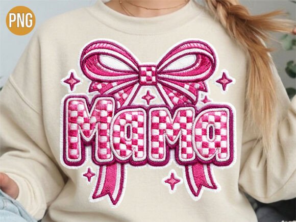 Pink Mama Bow Embroidery Coquette PNG: A Practical Guide for Creators