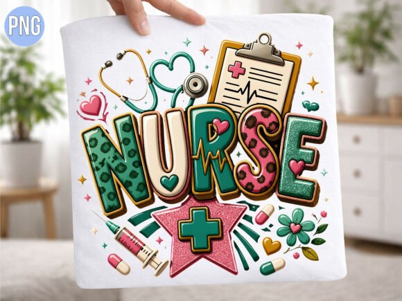 Retro Stethoscope Leopard Nurse Life PNG: A Guide for Creators
