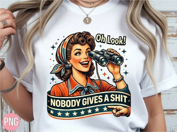 Vintage Sarcastic Woman Retro PNG Shirt: Elevating Your Print-on-Demand Designs