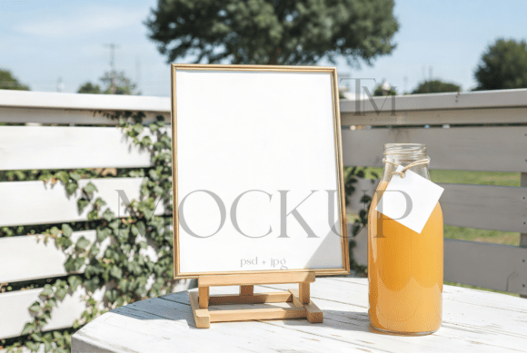 Wedding 8x10 Table Sign Mockup: Elevating Your Stationery Presentation